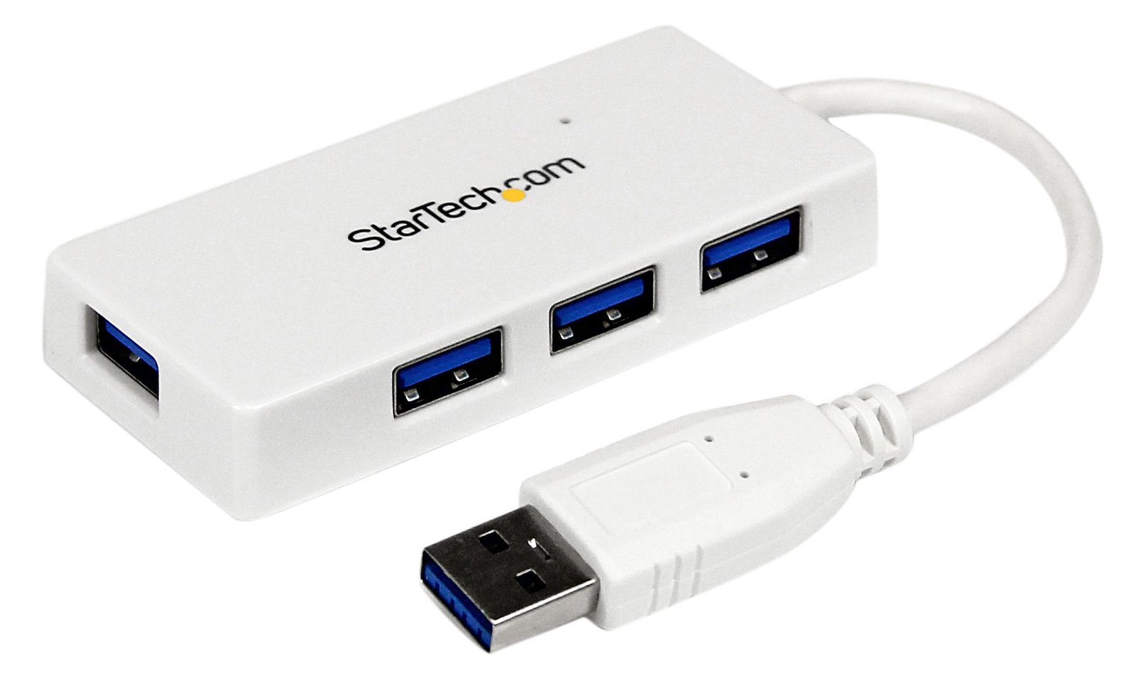 StarTech.com 4 Port USB 3.0 SuperSpeed Hub - Weiß von LumaTech
