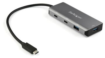 StarTech.com 4 Port USB C Hub w/ 2x USB A & 2x USB C, SuperSpeed 10Gbps USB Type-C 3.1/3.2 Gen 2 Hub von LumaTech