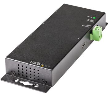 StarTech.com 4 Port USB-C Hub 10 Gbit/s -Metall Industrieller USB-C Hub - 2x USB-C & 2x USB-A von LumaTech