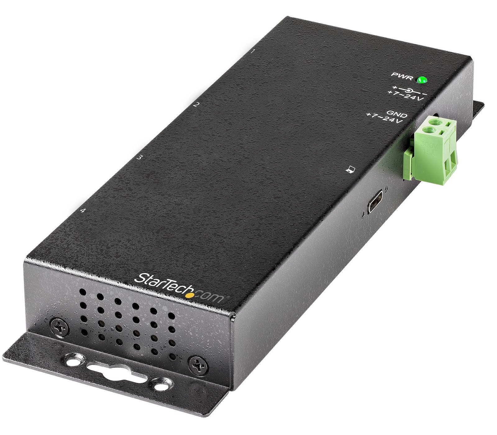 StarTech.com 4 Port USB-C Hub 10 Gbit/s -Metall  Industrieller USB-C Hub - 2x USB-C & 2x USB-A