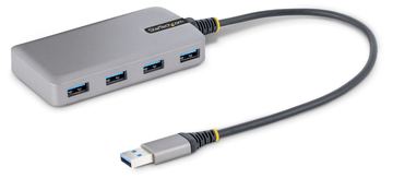 StarTech.com 4-Port USB Hub, USB 3.0 5Gbps, Bus Powered, USB-A to 4x USB-A Hub with Optional Auxiliary Power Input von LumaTech