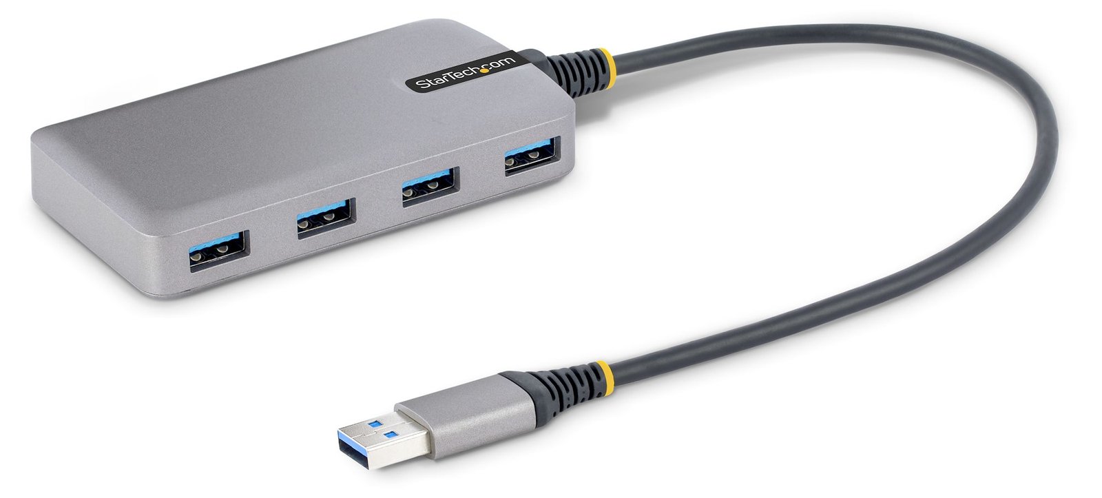 StarTech.com 4-Port USB Hub, USB 3.0 5Gbps, Bus Powered, USB-A to 4x USB-A Hub with Optional Auxiliary Power Input von LumaTech