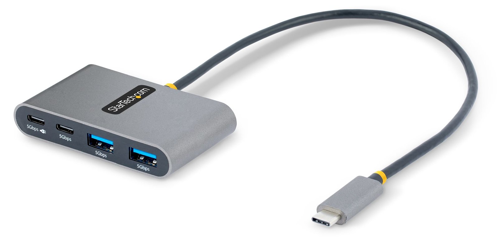 StarTech.com 4-Port USB-C Hub with 100W Power Delivery Pass-Through Charging, 2x USB-A + 2x USB-C, 5Gbps von LumaTech