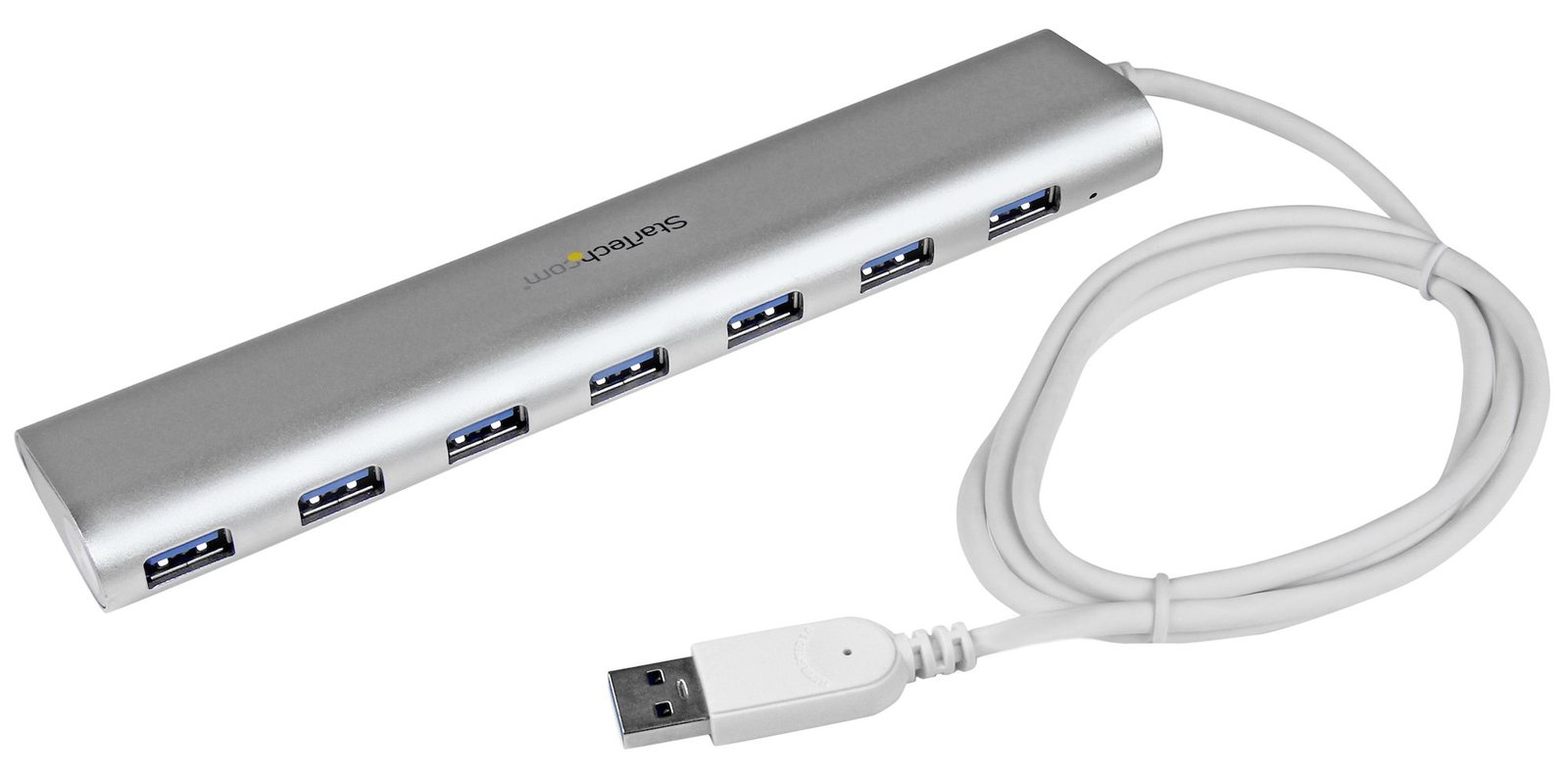 StarTech.com 7 Port kompakter USB 3.0 Hub mit eingebautem Kabel von LumaTech