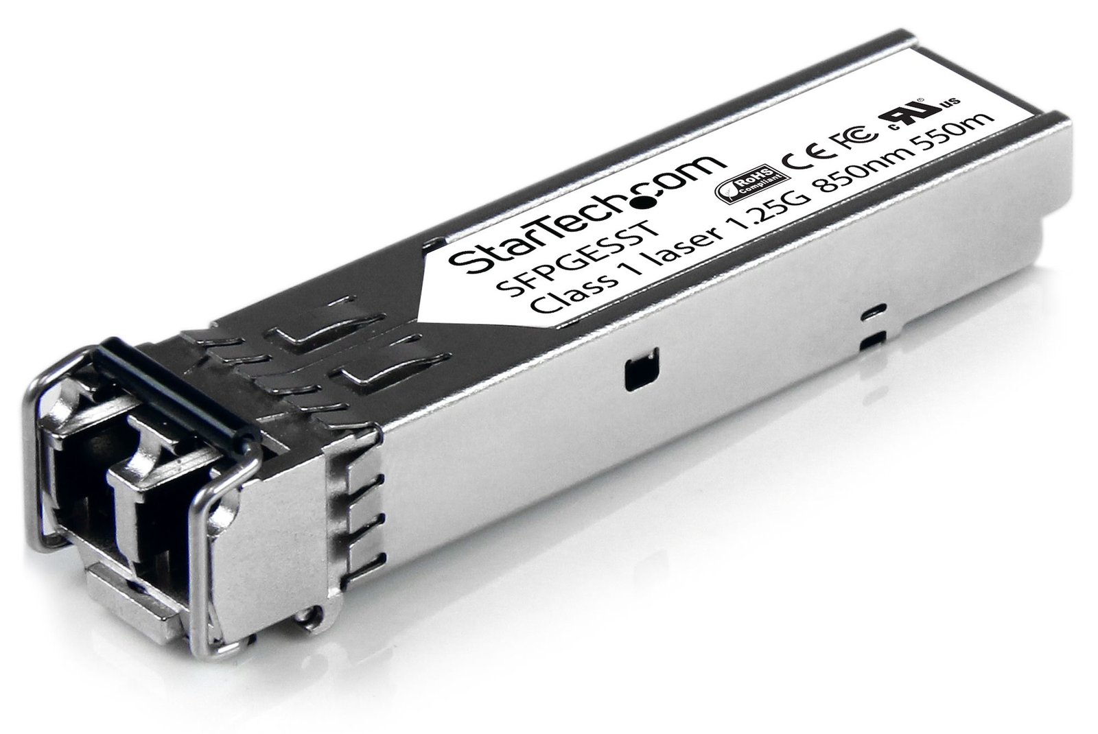 StarTech.com Cisco kompatibles Gigabit SFP Transceiver Modul MM LC - Mini-GBIC bis 550m - Glasfaser Transciever DDM 850n von LumaTech