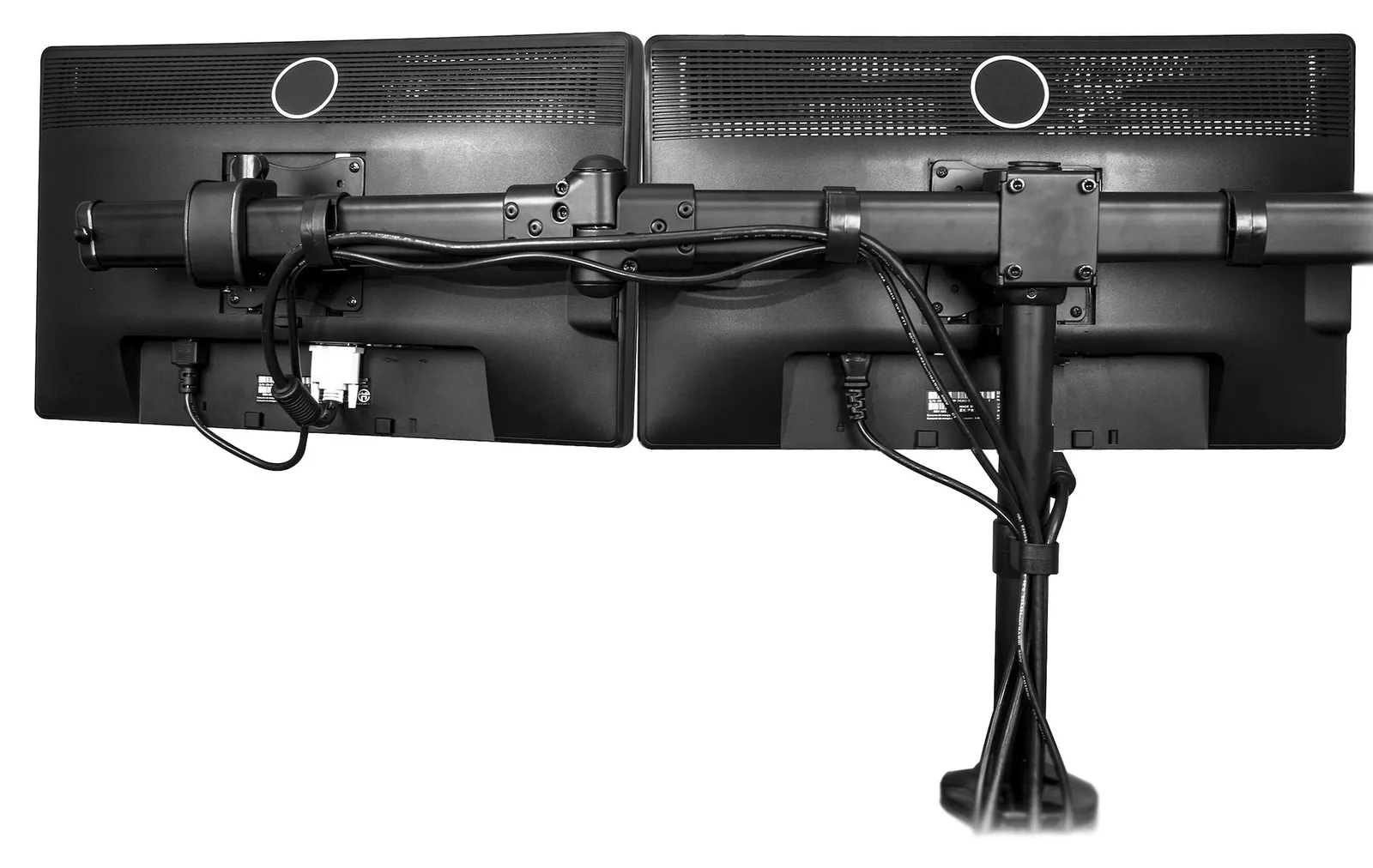 StarTech.com Dreifach Monitorarm für Surround Setup - Unterstützt 3 monitore bis zu 24 - Werkzeuglose Höhenverstellung, Ansicht 5
