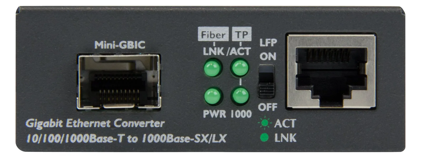 StarTech.com Gigabit Ethernet LWL / Glasfaser Medienkonverter mit SFP - 1000 Mbit/s Multimode Gigabit Ethernet - 1000 Mbit/s, Ansicht 4