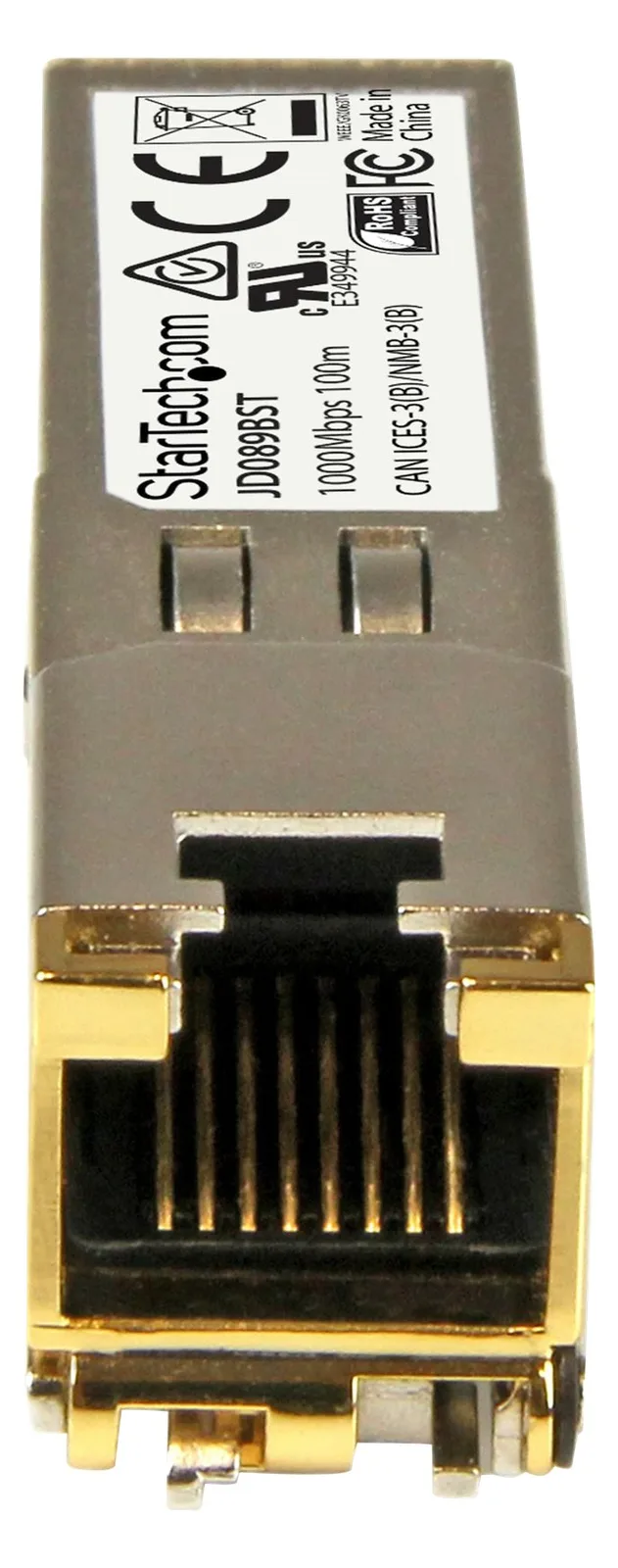 StarTech.com HP JD089B kompatibel SFP - Gigabit RJ45 Kupfer 1000Base-T SFP Transceiver Modul - 100m - SFP (Mini-GBIC)-, Ansicht 3