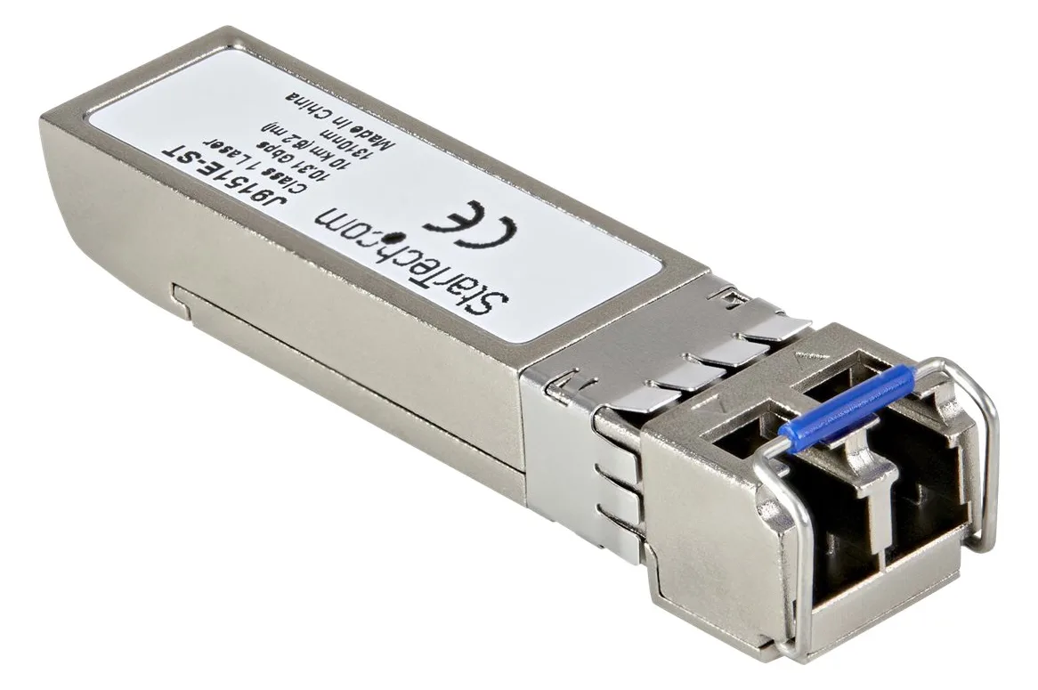 StarTech.com J9151E-ST Transceiver Modul (SFP+ Module, 10GBase-LR HP kompatibel, Glasfaser, 1310nm, Ansicht 3