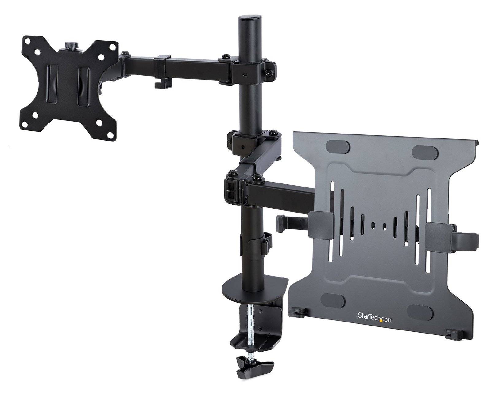 StarTech.com Monitor Arm with VESA Laptop Tray, For a Laptop (4.5kg / 9.9lb)
