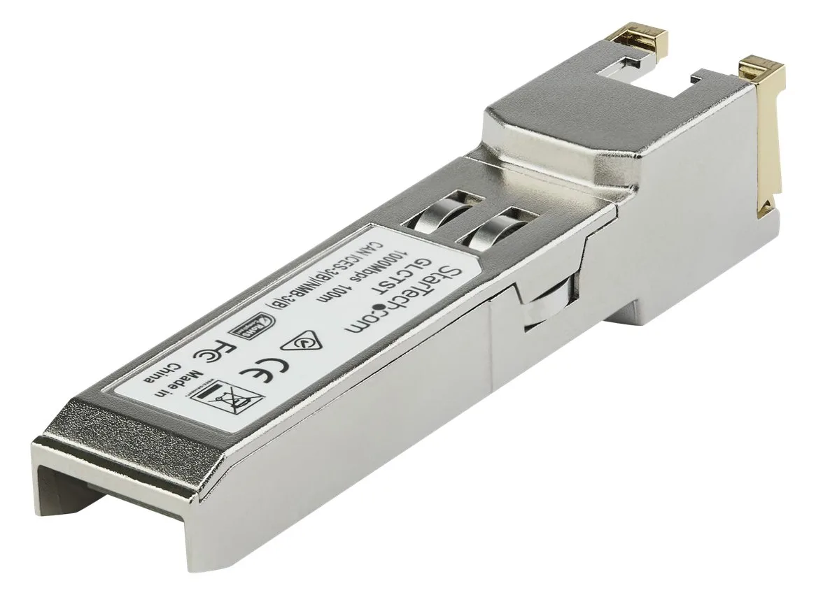 StarTech.com SFP1GTEMCST Transceiver Modul (SFP Module, 1000Base-T  Dell EMC kompatibel, Kupfer, RJ-45 Kupfer mit DDM), Ansicht 4