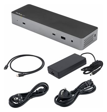 StarTech.com Thunderbolt 3 Dock mit USB-C Host-Kompatibilität - Dual 4K 60Hz DisplayPort 1.4 oder Dual HDMI Monitor von LumaTech