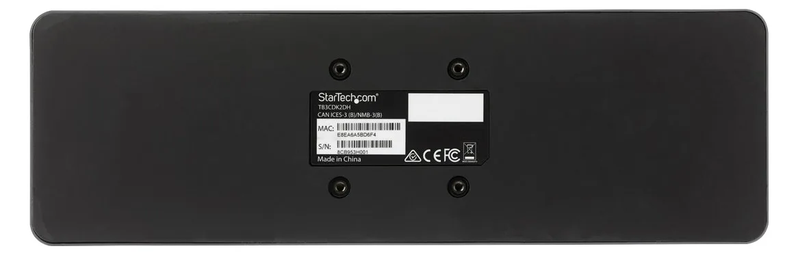StarTech.com Thunderbolt 3 Dock mit USB-C Host-Kompatibilität - Dual 4K 60Hz DisplayPort 1.4 oder Dual HDMI Monitor, Ansicht 4