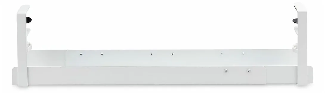 StarTech.com Under Desk Cable Management Tray, Clamp-on Installation - Weiß, Ansicht 3