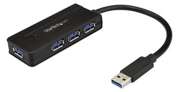 StarTech.com USB 3.0 Hub 4 Port - mit Ladeanschluss von LumaTech