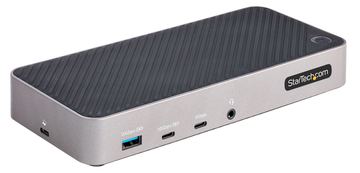 StarTech.com USB-C Triple Monitor Docking Station - HDMI/DP Triple 4k USB-C Dock - 5x USB Hub - GbE - 100W PD von LumaTech