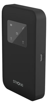 Strong 4G+ LTE MiFi Hotspot Router Wi-Fi 900 - für Mobilfunknetz - Schwarz - 5 - Router - WLAN von LumaTech