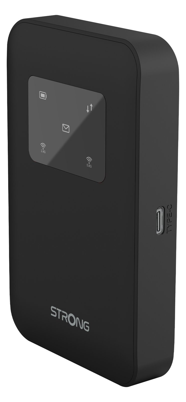 Strong 4G+ LTE MiFi Hotspot Router Wi-Fi 900 - für Mobilfunknetz - Schwarz - 5 - Router - WLAN von LumaTech
