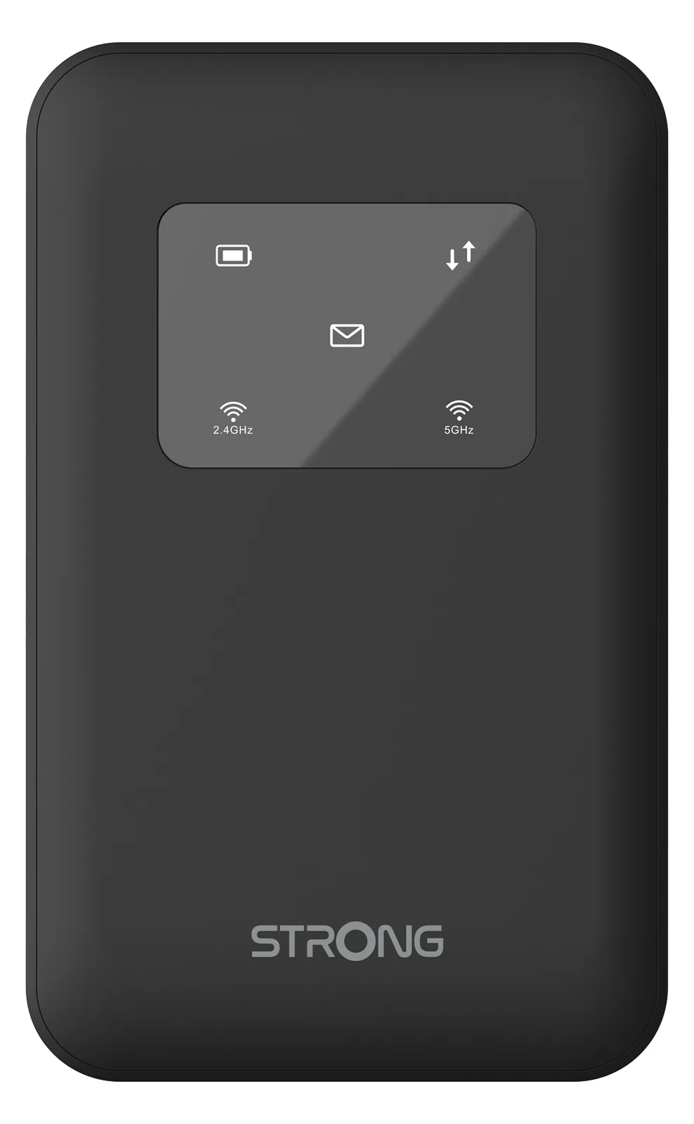 Strong 4G+ LTE MiFi Hotspot Router Wi-Fi 900 - für Mobilfunknetz - Schwarz - 5 - Router - WLAN, Ansicht 2