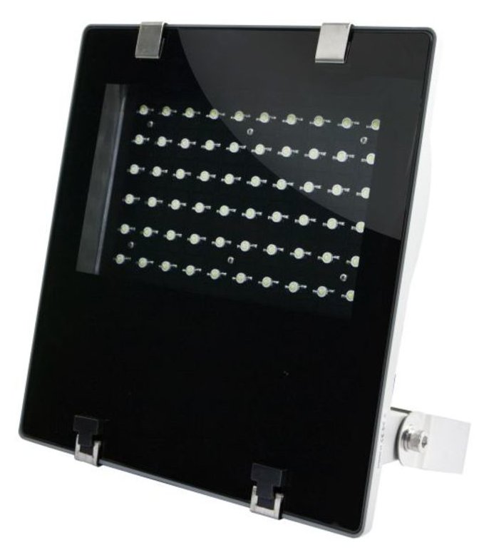 Synergy 21 92018 60W LED A++ Schwarz - Edelstahl Flutlicht