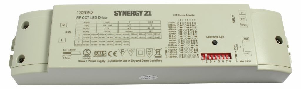 Synergy 21 Controller EOS 05 2-Kanal Controller+Netzteil CC dual white CCT