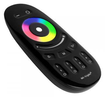 Synergy 21 LED Fernbedienung RGB-W 4 Zonen black*Milight/Miboxer* - Kabellos von LumaTech
