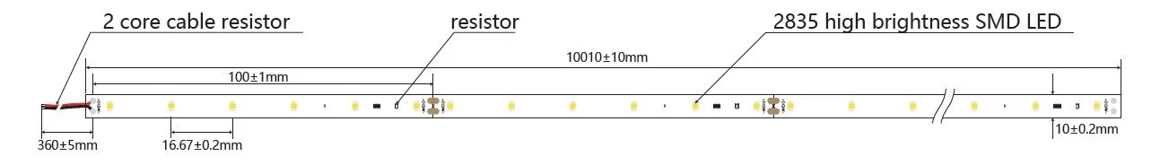 Synergy 21 S21-LED-F00151, Universalstreifenleuchte, Innen/Außen, Umgebung, IP20,, Ansicht 4