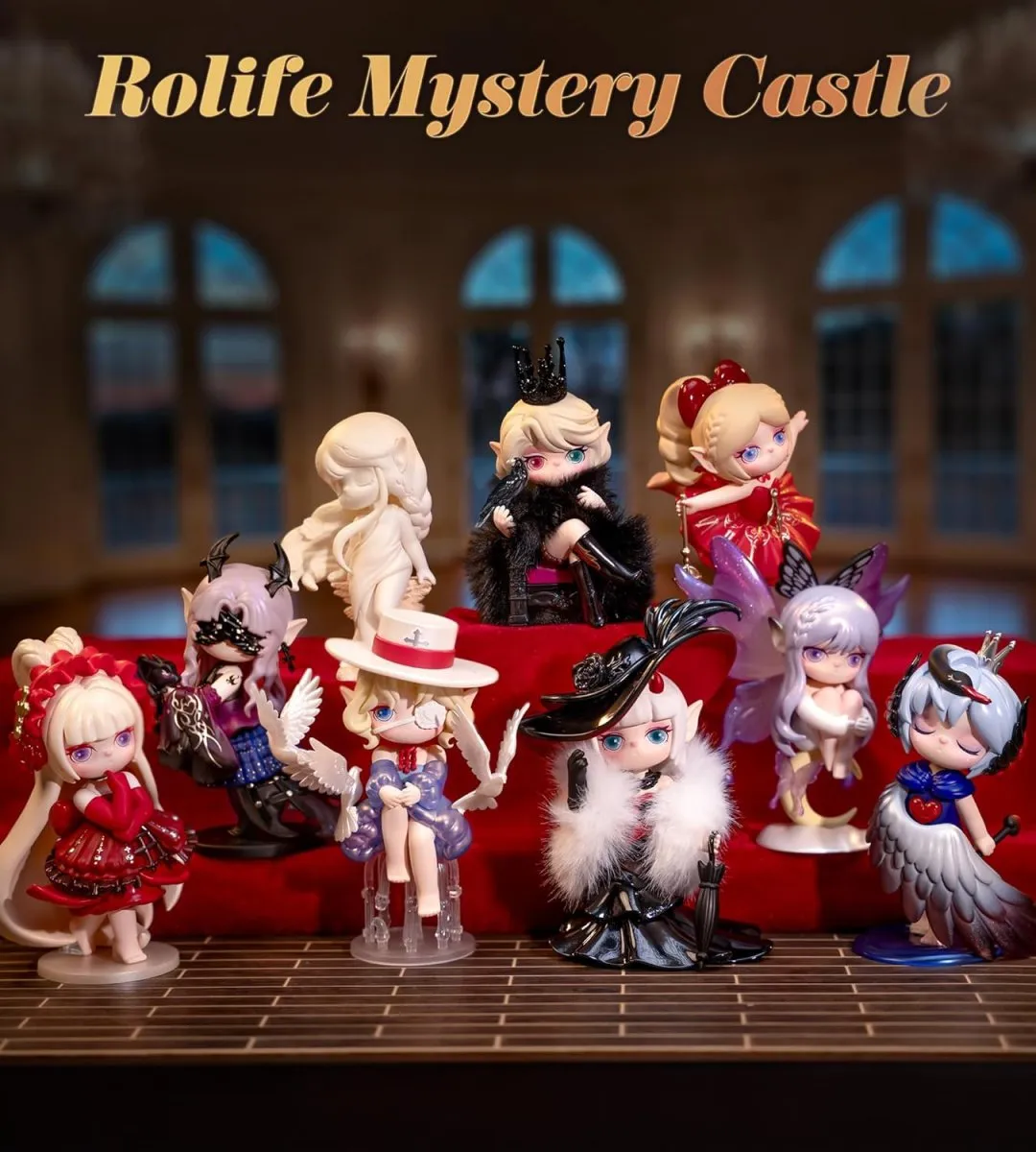 Rolife Mysteriöses Schloss Blind Box 1 Stück Zufällige Anime Action Figur 7.5 cm - 13.5 cm Sammelfigur Spielzeug Geschenk für Sammler — Bild 3