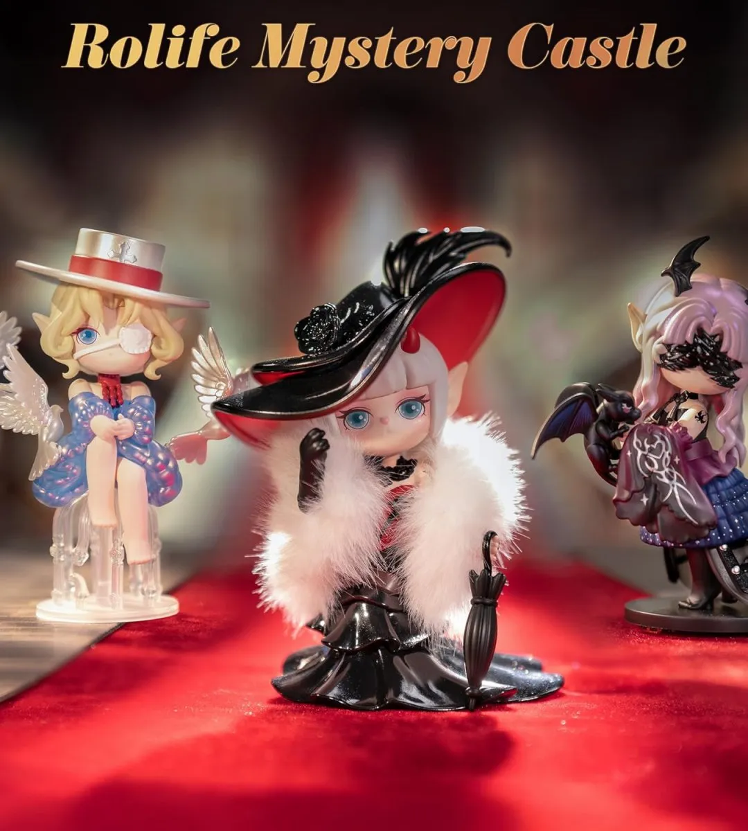 Rolife Mysteriöses Schloss Blind Box 1 Stück Zufällige Anime Action Figur 7.5 cm - 13.5 cm Sammelfigur Spielzeug Geschenk für Sammler — Bild 7