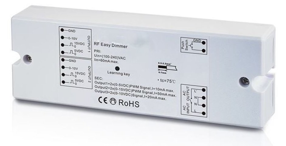 Synergy 21 S21-LED-SR000080 868.3MHz Weiß Smart-Home-Empfänger