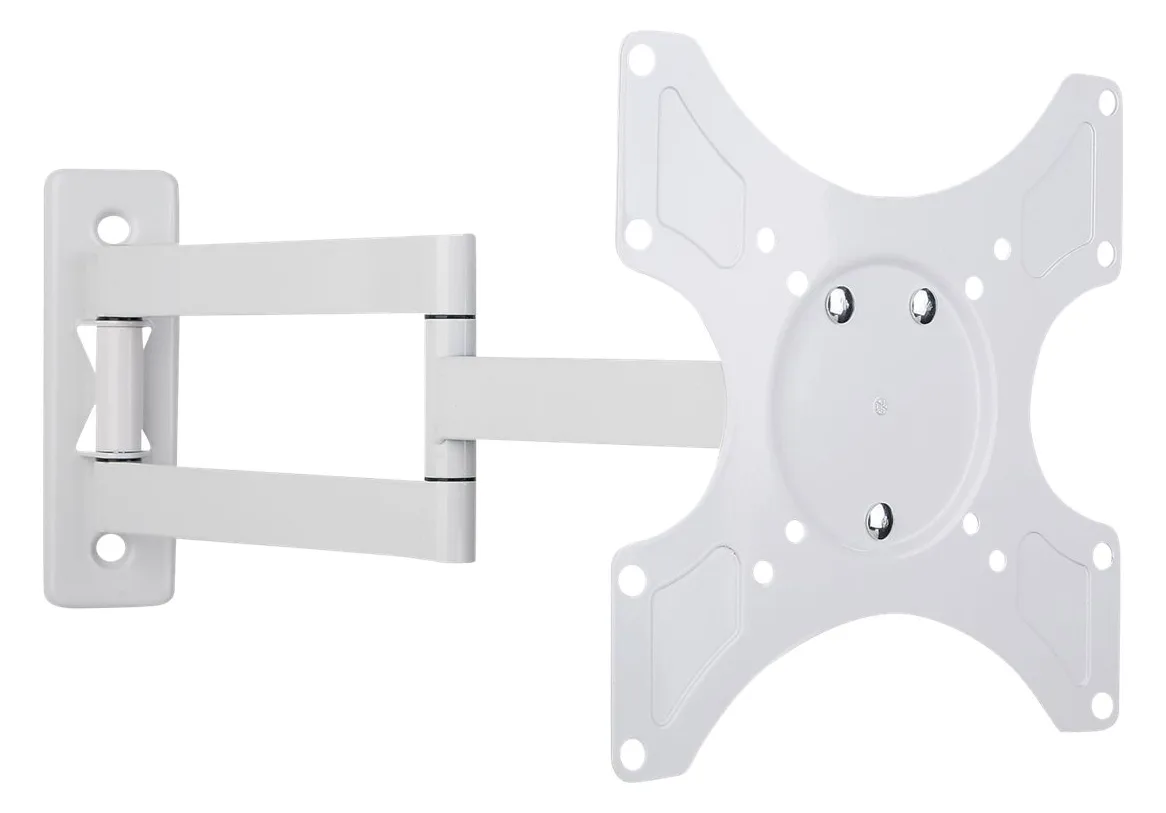 Techly Klammer - für Flachbildschirm - weiß - Bildschirmgröße: 48-94 cm (19-37), Ansicht 2