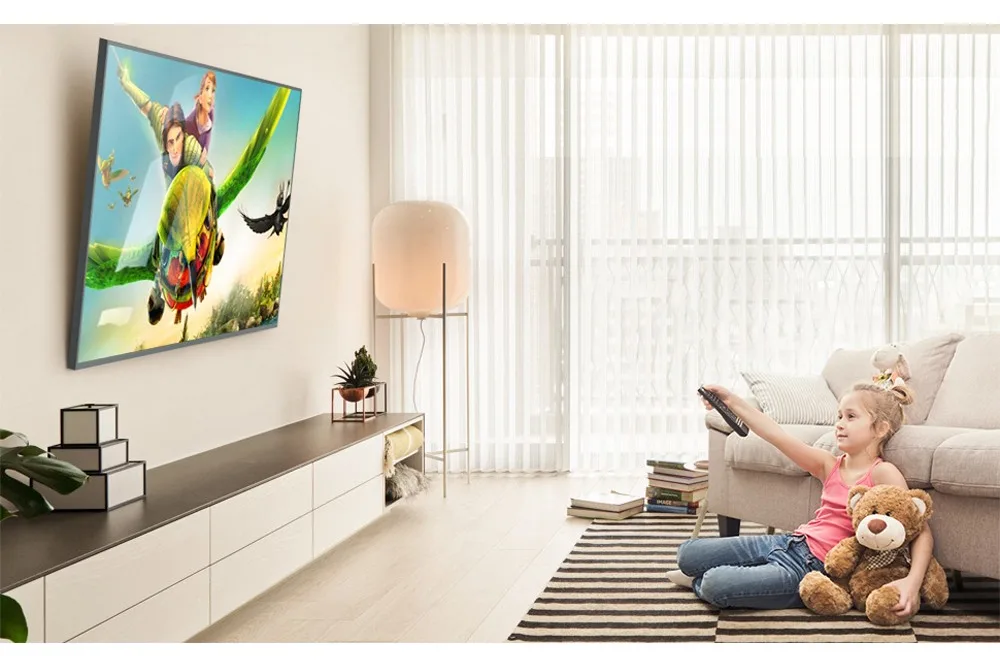 Techly Klammer - für LCD TV - Schwarz - Bildschirmgröße: 109.2-228.6 cm (43-90), Ansicht 5