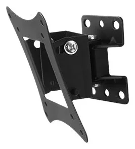 Techly Klammer - für LCD TV - Schwarz - Bildschirmgröße: 33-76.2 cm (13-30) - 0 - 12°, Ansicht 2