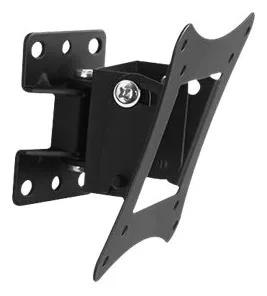 Techly Klammer - für LCD TV - Schwarz - Bildschirmgröße: 33-76.2 cm (13-30) - 0 - 12°, Ansicht 4