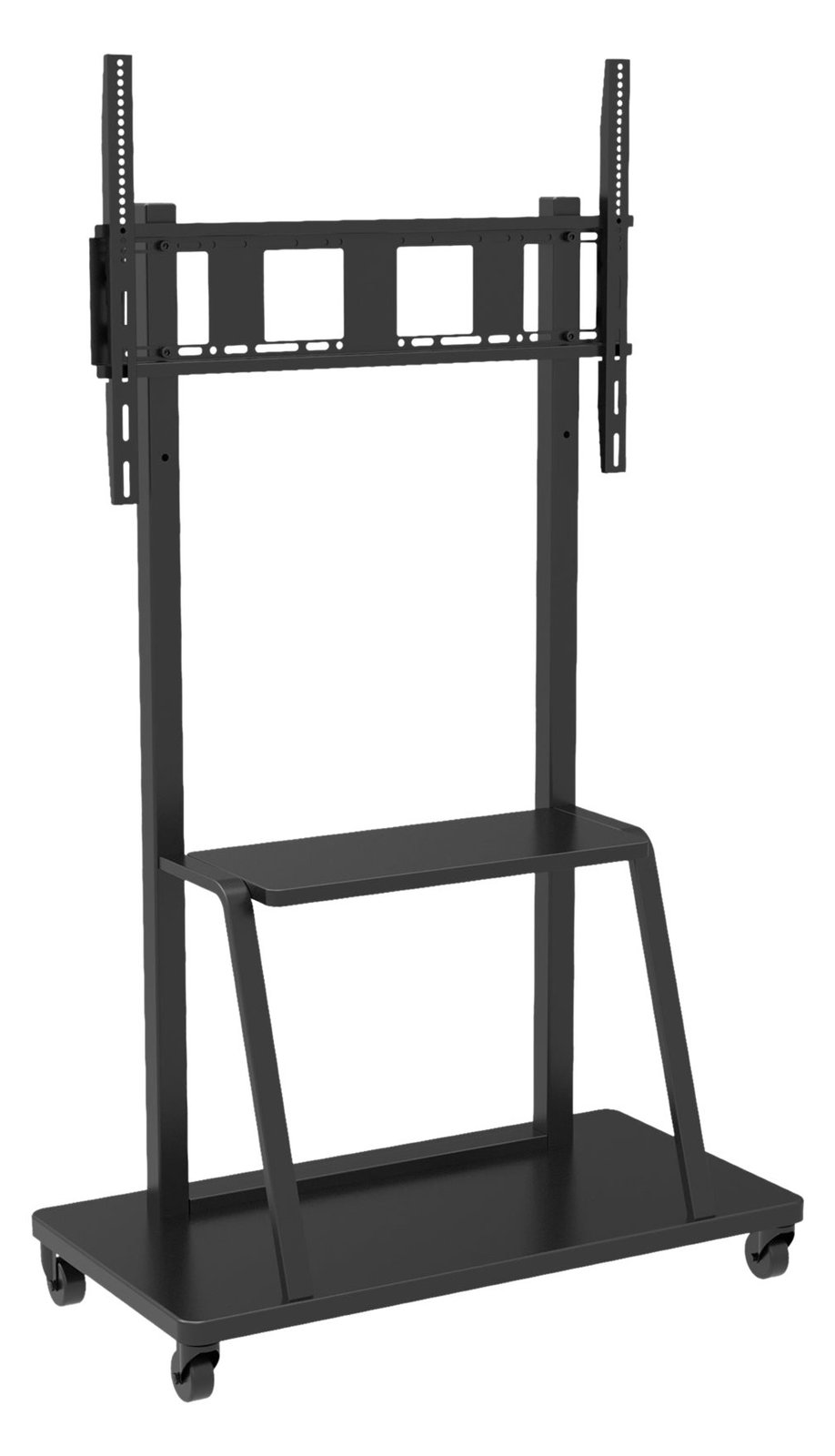Techly Wagen - für Flachbildschirm - Schwarz (55-100)