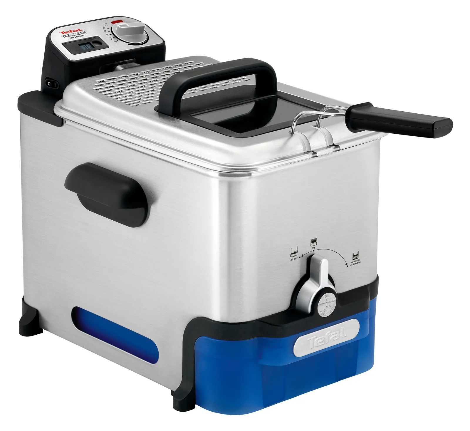 TEFAL Oleoclean PRO FR 8040 INOX & DESIGN - Fritteuse, Ansicht 2