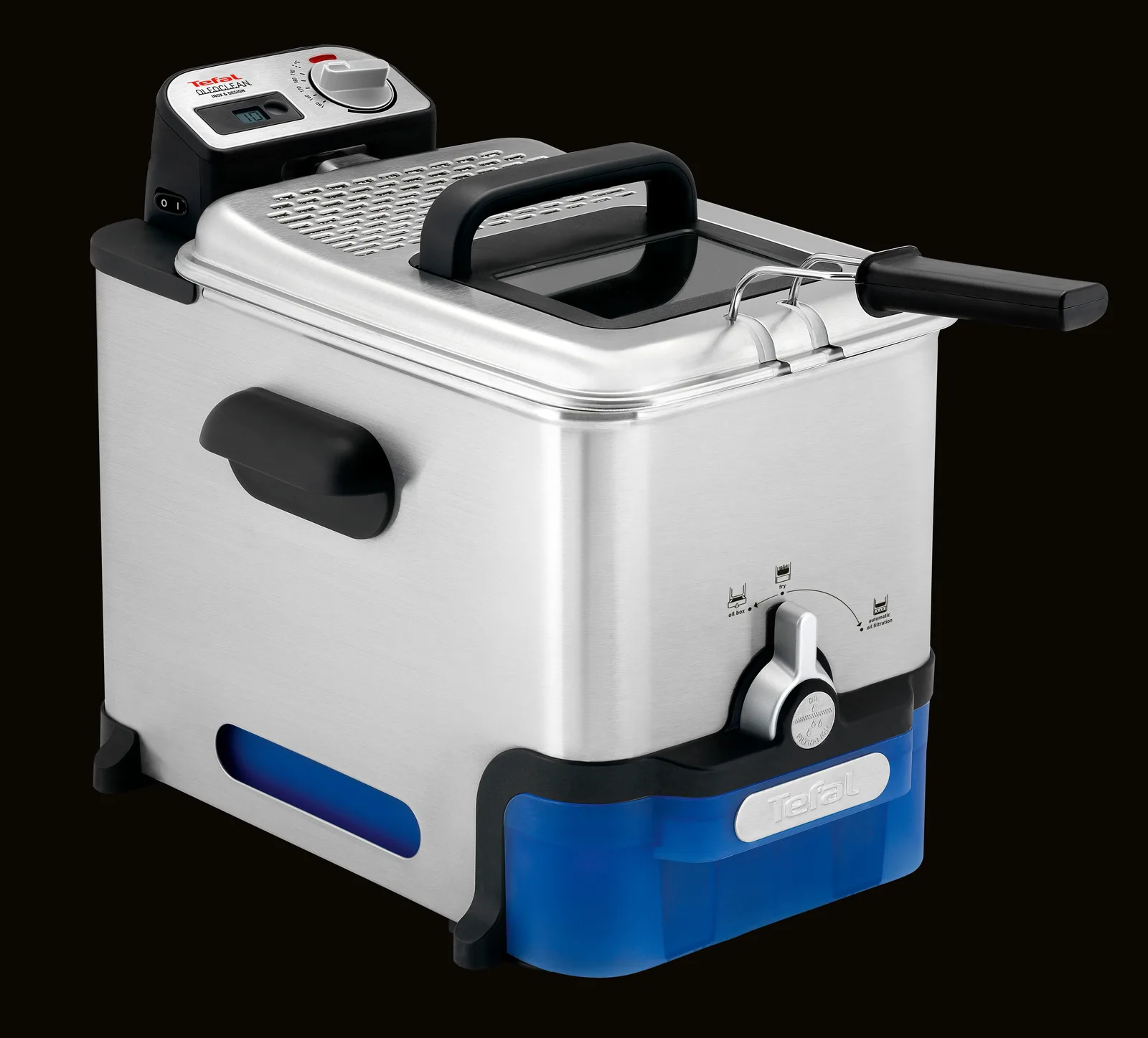 TEFAL Oleoclean PRO FR 8040 INOX & DESIGN - Fritteuse, Ansicht 5