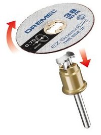 Dremel EZ SpeedClic SC409 - Schneidscheibe - 5 Stücke