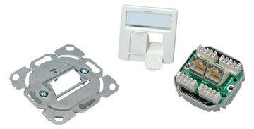 Telegärtner Karl Gärtner Telegärtner AMJ45 - Ausgang - CAT 6e - RJ-45 X 2 von LumaTech