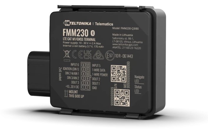 Teltonika A· Tracker GPS FMM230 Fahrzeug CAT M1 Bluetooth Erweiteter von LumaTech