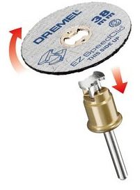 Dremel EZ SpeedClic SC456B - Schneidscheibe - 38 mm (Packung mit 12) von LumaTech