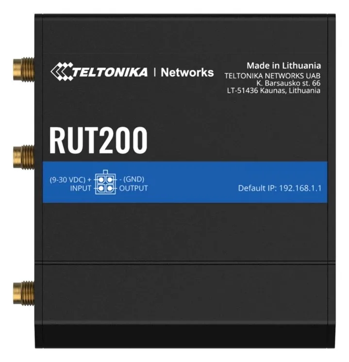 Teltonika RUT200 - Wireless Router - WWAN - 802.11b/g/n, Ansicht 3
