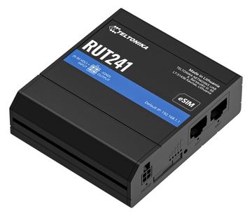Teltonika RUT241 eSIM Industrieller Router 4G LTE Wi-Fi Global - Router - WLAN von LumaTech
