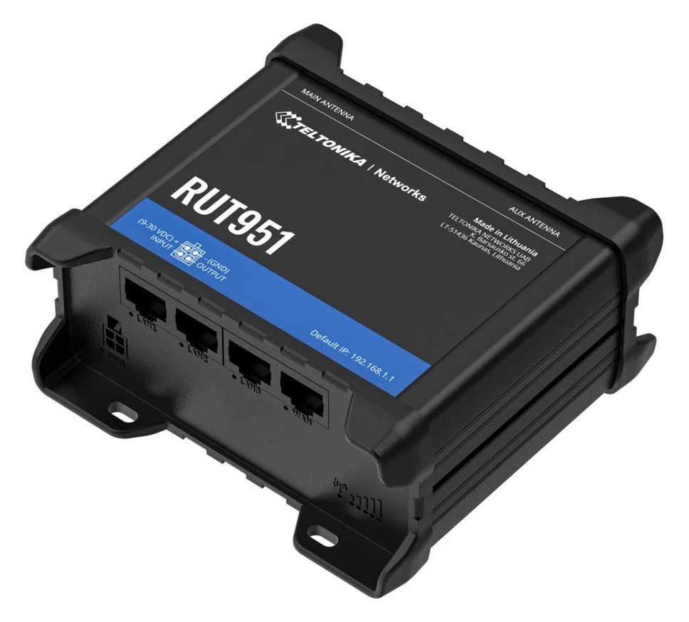 Teltonika RUT951 - Wireless Router - WWAN 3-Port-Switch 2,4 GHz