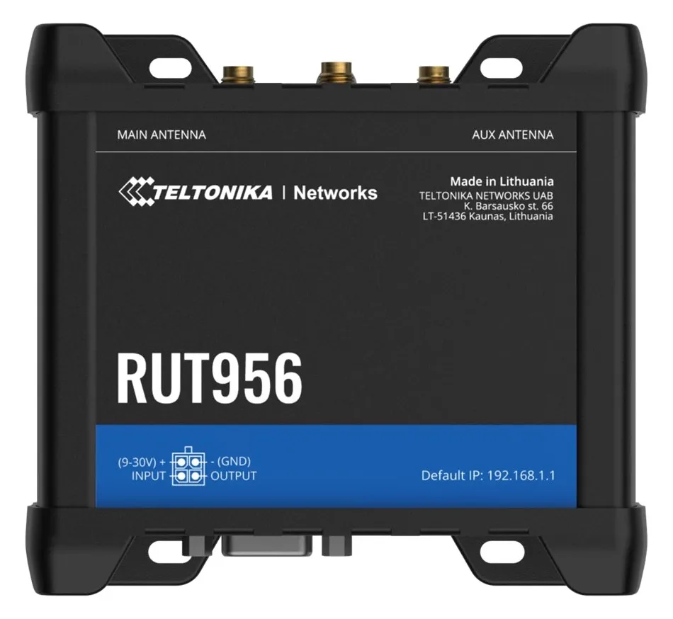 Teltonika RUT956 - Wireless Router - WWAN - 3-Port-Switch, Ansicht 2
