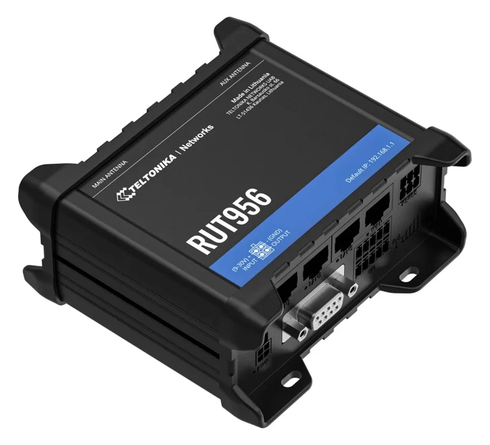 Teltonika RUT956 - Wireless Router - WWAN - 3-Port-Switch, Ansicht 3