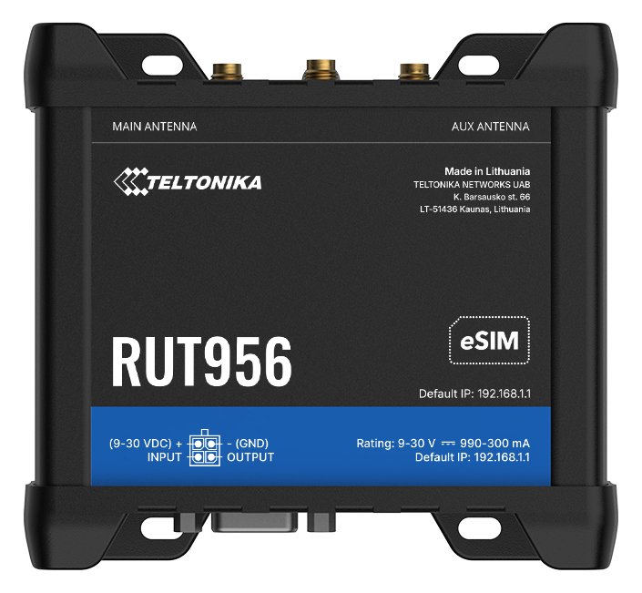 Teltonika RUT956 - Wireless Router - WWAN 3-Port-Switch 2,4 GHz