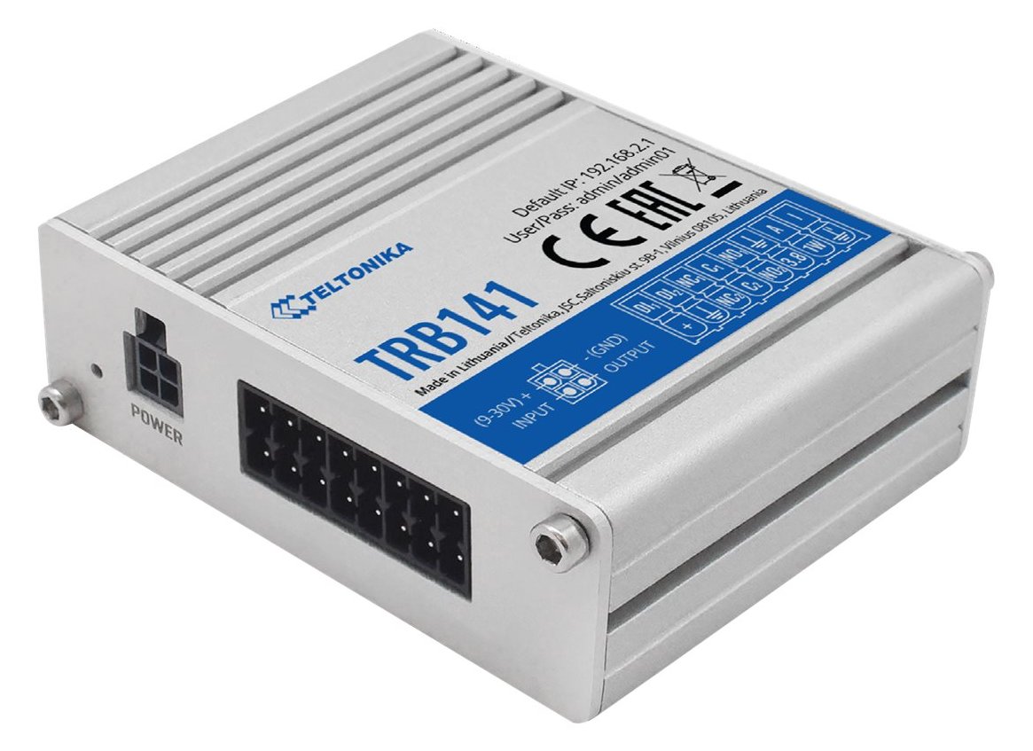 Teltonika TRB141 - Gateway - LTE B1/B20/B28/B3/B7/B8