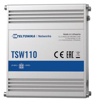Teltonika TSW110 - Switch - unmanaged - 5 x 10/100/1000 von LumaTech
