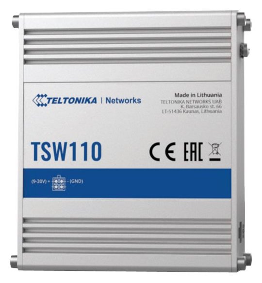 Teltonika TSW110 - Switch - unmanaged - 5 x 10/100/1000